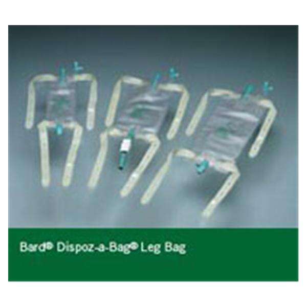 Bard Medical Bag Leg Dispoz-A-Bag 32oz Vinyl Large 50/Ca
